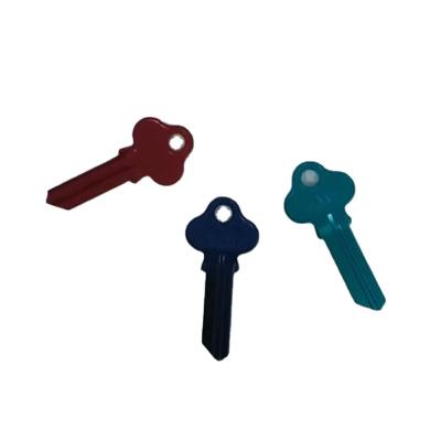 China factory supply cheap zinc alloy remote plastic door blanks brass steel key custom for sale