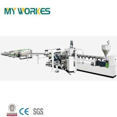 China Plastic Plates PC Polycarbonate Plate Extruders Line Maker Production Making Machine for sale