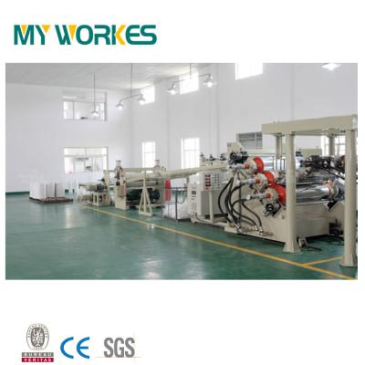 China Sheet PP Sheet Extruder Making Machine Production Line for sale