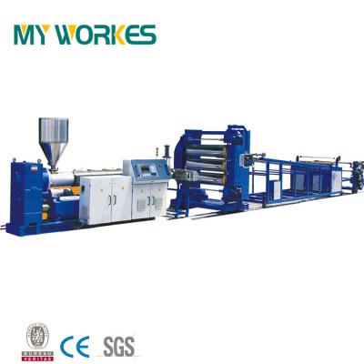 China Dirty Plastic Machine Sheet ABS Sheet Extruder Extrusion Machinery Production Line for sale