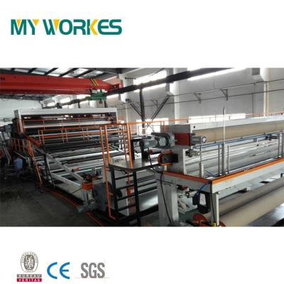 China Sheet 3m PE Geomembrane Sheet Production Extrusion Making Machine Line for sale