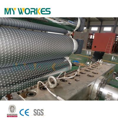 China Sheet PP PE Plastic Embossed Production Making Machine Sheet Extrusion Line for sale