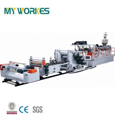 China Plastic Sheet PET Sheet Production Making Machine Extrusion Line for sale