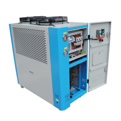 Cina Factory 3HP - 8HP Industrial Air Cooled Chiller For Extruder Fan Injection Molding in vendita