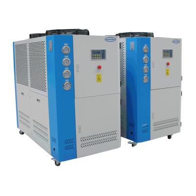 China Industrial Water Chiller Factory Price Copper Tube Coil Evaportar Air Cooled Industrial Water Chiller for sale