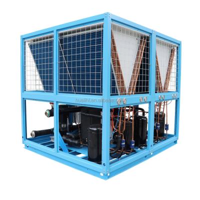 Cina Industrial Cooling Solutions China 50HP Air Cooled Electric Water Chiller 142KW Refrigerator For Sale in vendita