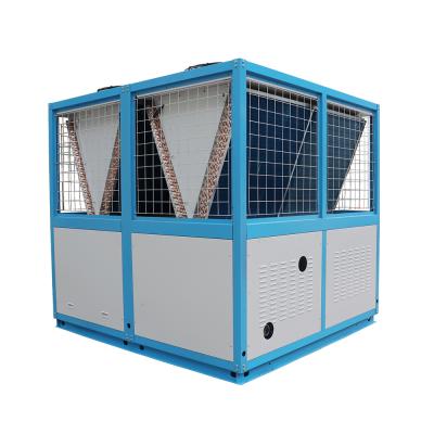 China Industrial Customized Power Supply And 50HP Capacity Refrigerant Cooling Plastic Industrial Air Cooled Chiller for sale