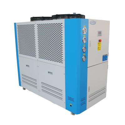 China At low temperature. Low Temperature Cooling Air Cooled Type Water Chiller For Milk And Beverage Processing for sale