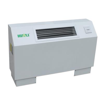 China Hotels HUALI Brand Floor Standing Mounted Fan Coil Unit For HVAC System With Thermostat Controller à venda