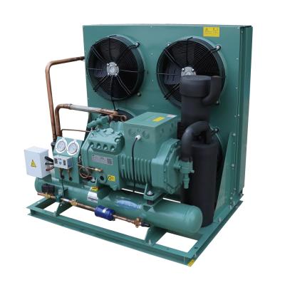 China The hotels factory supplies industrial refrigeration equipment for air-cooled condensers in storage rooms and cold storages for sale