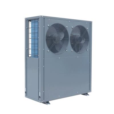 China Small hotel packaged type air source air to water heat pump for hotels and household heating for sale