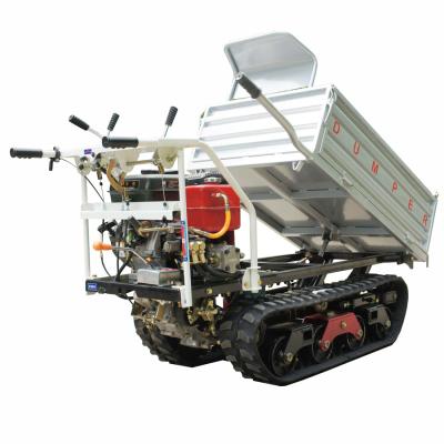 China Farms Crawler Power Wheelbarrow With 500KG Diesel Engine for sale