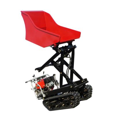 China Self Propelled Crawler Type Crawler Dumper With Lift Container for sale