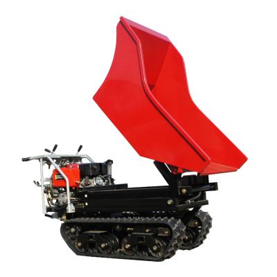 China Farms Manure Truck Crawler Power Wheelbarrow for sale