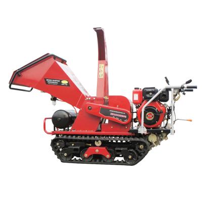 China Home Used Mini Crawler Self Propelled Wood Chipper Machine for sale