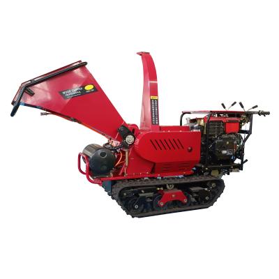 China Self Propelled Crawler Type Diesel Engine Log Crawler Hydraulic Wood Splitter for sale