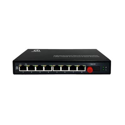 China CCTV Security System 8 Port 10/100M Support IEEE 802.3 u/z/x CSMA/CD TCP/IP Network Switch for sale