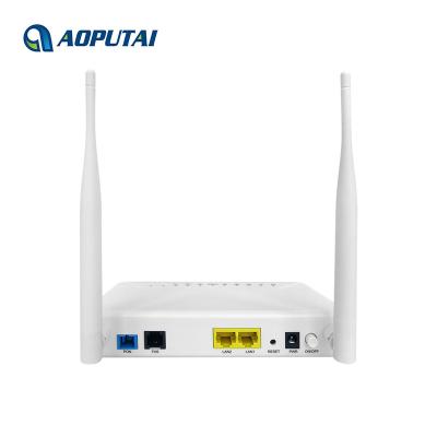 China FTTH Network Factory Price FTTxFTTB 2 Port ONU GPON/XPON 1GE+1FE+1FXS+WIFI for sale