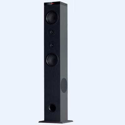 China No Large Portable Powered Home Theater LED Display Music Tower Floor Standing Speakers for sale