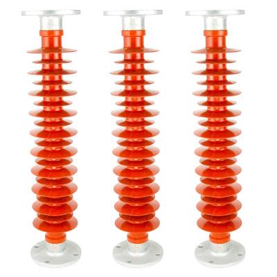 China TERESA FZSW-72.5/8 silicone post insulator factory direct sales composite specifications are FZSW-72.5/8 complete pillar 66kV insulator; ZSW-66/8 for sale