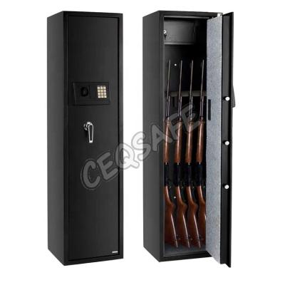 China Gun Security American Gun Storage Concealed Gun Safe Boxes Wholesale With Key Lock for sale