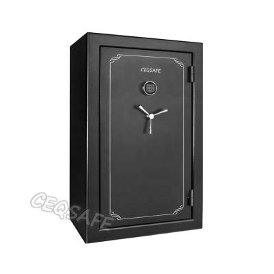 China Cash Payment Fireproof Fireproof Home Safe Firearm Locker Digital High Security Gun Safe Box for sale