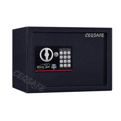 China Mini Safe Lock Box CEQ Digital Keypad Security Electronic Storage Mini Safe Lock Box for sale