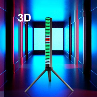 China Modern 3D Model Factory Wholesale Rgb Rythym Rhythm Lamp APP Control Led Spectrum Bar Pickup Night Music Audio Light for sale