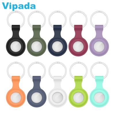 China Key Chain Anti-fall Silicone Protective Case For Apple Airtag Case for sale