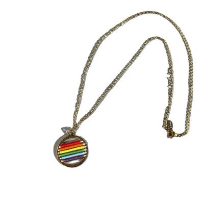 China Teenytiny Ethnic Factory Direct High Quality Rainbow Seed Bead Necklace for sale