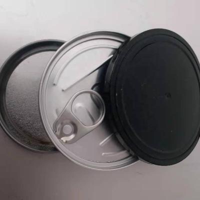 China No Machine Needed Tin Can 100ML 73*23 mm Hand Self Press And PVC Label for sale