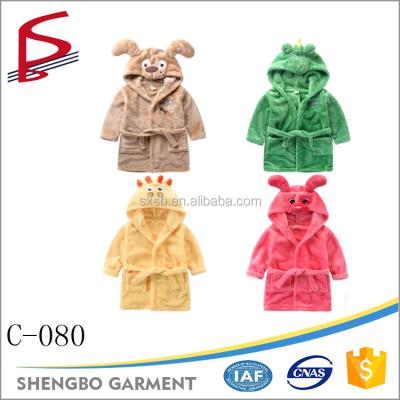 China Factory Wholesale Cute Animal Pajamas Breathable Fleece Kids Sleepwear for sale