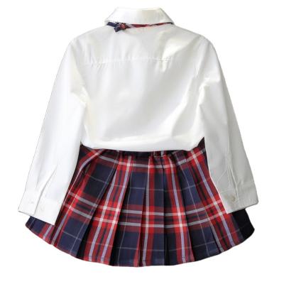 China Anti-Static Dresses For Girls Baby Clothes Kids Girls Dresses JK Elegant Shirt Skirt The Latest for sale