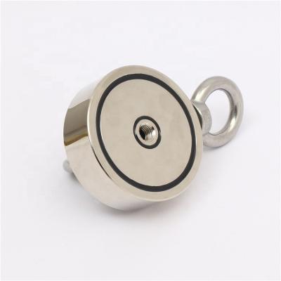 China Industrial Magnet Premium Quality Stainless Steel Neodymium Double Sided Fishing Magnet For Retrieval for sale