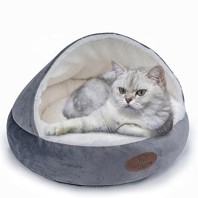 China SHELL Shaped Warm Comfortable Washable Breathable Pet Beds For Cats for sale