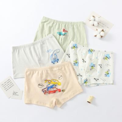 China Breathable Boys Children's Underwear Cartoon Printing Boys Underwear New Cotton Underwear for sale