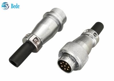 China WS16 Pin Plug And Socket Docking-Verbindungsstücke des Rundsteckverbinder-10 7~10 Stifte 5A 400V zu verkaufen