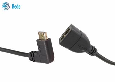 Κίνα Ψαρευμένο μίνι αρσενικό HDMI στο θηλυκό συνδετήρα προσαρμοστών καλωδίων HDMI (4 κατευθύνσεις: Επάνω-κάτω-αριστερός-δικαίωμα) προς πώληση