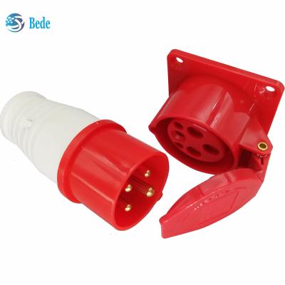 Cina Perni femminili maschii 3P+N 380-415V 16Amp dell'incavo 4 di CEE Plugs And Sockets Industrial in vendita