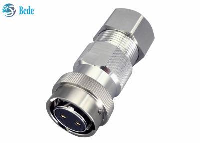 China Brass IP68 Waterproof AISG Electrical Power Connector For Outdoor Harsh Conditions for sale