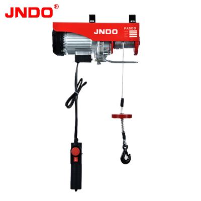 China Building material shops mini electric wire rope winch electric hoist mini wire rope hoist for sale