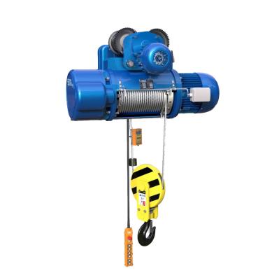 China Factory 16 Ton CD1 Electric Wire Rope Hoist Wire Rope Electric Hoist Overhead Crane for sale