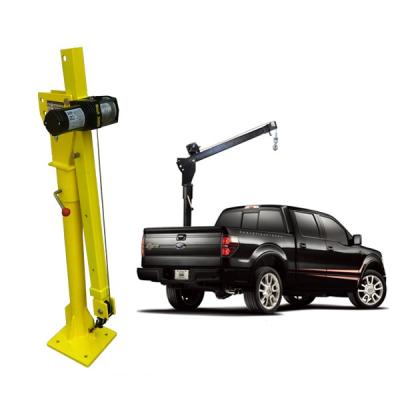 China Other China Factory 360 Degree Rotating Electric Mini Jib Crane Used For Pickup Truck for sale