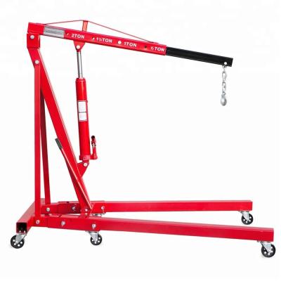 China Other CE 2 Ton Portable Foldable Workshop Mobile Shop Crane for sale