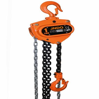 China Machinery Repair Shops Manual Hoist 3 Ton Traction Elevator Chain Hoist Safe Chain Block for sale