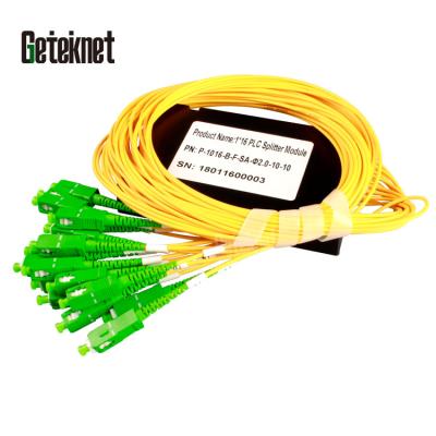 China FTTX FTTB FTTH Gcabling 1:8 1:4 1:2 Splitter Waterproof SC UPC Lgx Box Cassette Type 1:16 1: 32 Cards PLC Fiber Optic Splitter Card Inserting S for sale