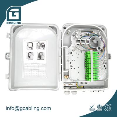 China FTTH Gcabling ODN 24 Core fiber optic splice distribution box termination box NAP ODN ftth jointer box for sale