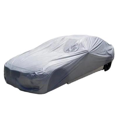 China UV Protection Custom Set Sewing17ft SUV Outdoor Universal Dust Protection Rain Waterproof PVC Car Body Full Cover for sale