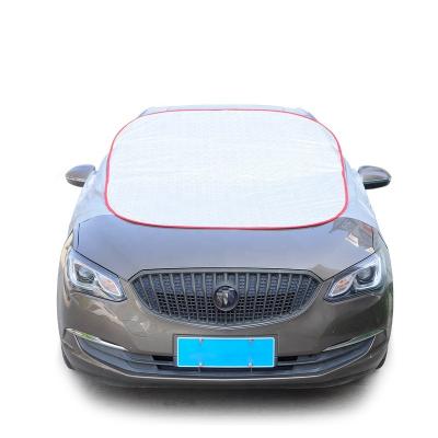 China Quick Front Windscreen Sun Shade Pink Car UV Protection Vehicle UV Parking Cover for sale