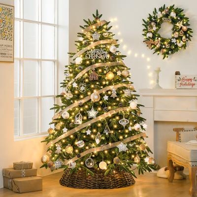 China Environmental Friendly 210cm Artificial Christmas Tree Easy Assembly for Home Office Party Decoration Indoor Arbol de Navidad 2023 for sale